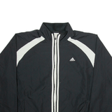 ADIDAS Mens Track Jacket Black L