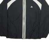ADIDAS Mens Track Jacket Black L
