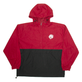 CHAMPION IUPUI Jaguars Mens Track Jacket Red Hooded XL