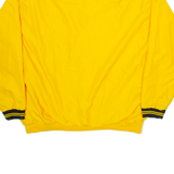 REEBOK Mens Pullover Jacket Yellow 2XL