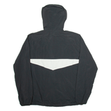 ADIDAS Mens Track Jacket Black Hooded M