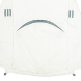 ADIDAS Mens Track Jacket White M