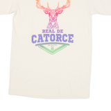 YAZBEK Real De Catorce Mens T-Shirt Beige S