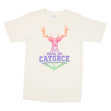 YAZBEK Real De Catorce Mens T-Shirt Beige S