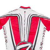 THOEMUS Full Zip Cycling Jersey Mens Jersey Red 3XL