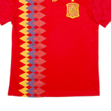 FEF Mens Football Shirt T-Shirt Red M