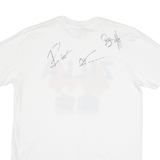 GILDAN Signed Zilla Fenech-soler Mens T-Shirt White L