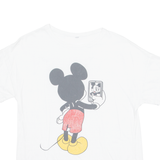 Mickey Mouse Womens T-Shirt White M