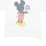 Mickey Mouse Womens T-Shirt White M