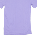 ADIDAS ORIGINALS Mens T-Shirt Purple Crew Neck XS