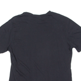 CHAMPION Mens T-Shirt Black Crew Neck L