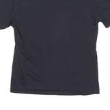 CHAMPION Mens T-Shirt Black Crew Neck L