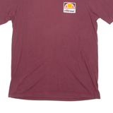 ELLESSE Mens T-Shirt Maroon Crew Neck M
