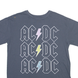 AC DC Womens Band T-Shirt Grey M