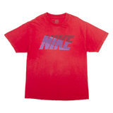 NIKE Mens T-Shirt Red L