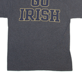 CHAMPION Notre Dame Mens T-Shirt Grey M