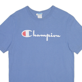 CHAMPION Mens T-Shirt Blue M