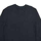 LEVI'S Mens T-Shirt Black Long Sleeve XL