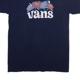 VANS Mens T-Shirt Blue M