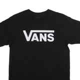 VANS Mens T-Shirt Black S