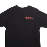 HANES Mens T-Shirt Black M