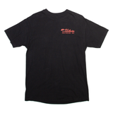 HANES Mens T-Shirt Black M