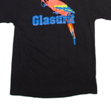 HANES Mens T-Shirt Black M