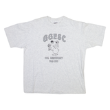ONEITA Mens T-Shirt Grey L