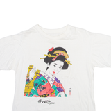 GEISHA Womens T-Shirt White S