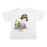 GEISHA Womens T-Shirt White S
