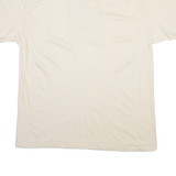 HANES Mens T-Shirt Cream XL
