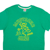 HOMAGE Mens T-Shirt Green L