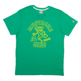 HOMAGE Mens T-Shirt Green L