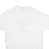 HANES Mens T-Shirt White L