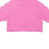 ADIDAS ORIGINALS Womens T-Shirt Pink Crew Neck UK 6
