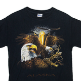 GILDAN Eagles Alaska Mens T-Shirt Blue USA S