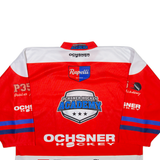 OCHSNER Hockey Mens Jersey Red Long Sleeve V-Neck L