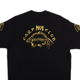 Fishing Club Mens T-Shirt Black L