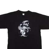 FEI YANG Crossholder Mens Band T-Shirt Black L