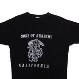 FAMONA Sons Of Anarchy Mens Biker T-Shirt Black M