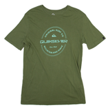 QUIKSILVER Mens T-Shirt Green S