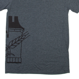 GILDAN Castle Mens T-Shirt Grey M