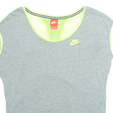 NIKE Womens Vest Grey Sleeveless S