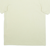REEBOK Mens T-Shirt Beige S