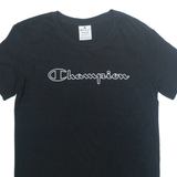 CHAMPION Mens T-Shirt Black M