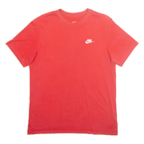 NIKE Mens T-Shirt Red M