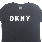 DKNY Womens T-Shirt Black S