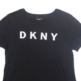 DKNY Mens T-Shirt Black L