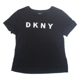 DKNY Mens T-Shirt Black L