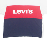 LEVI'S Cropped Womens T-Shirt White XXS
